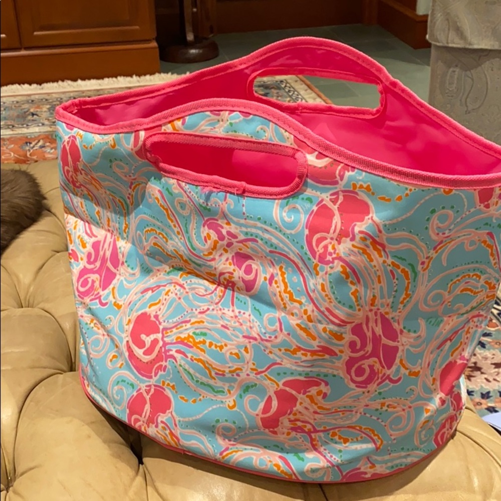 Lilly cooler tote.